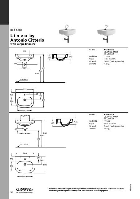 Lineo by Antonio Citterio - junges italienisches Design.