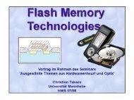 “Flash Memory Technologies” von Christian Takacs