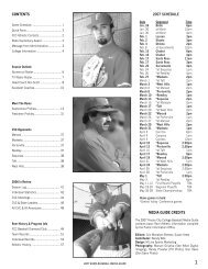 2007 Media Guide - Fresno City College