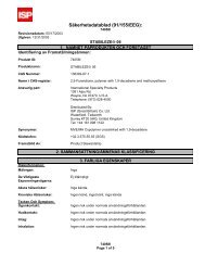 MSDS: STABILEZE 06