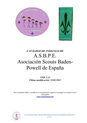 SBP - Coleccionistas Scouts Independientes