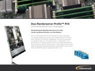 Duo-Renderserver ProViz™ R16 - CADnetwork