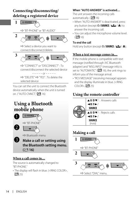 kd-r618 / kd-a615 / kd-r610 instructions - Sonic Electronix