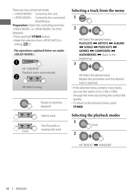 kd-r618 / kd-a615 / kd-r610 instructions - Sonic Electronix