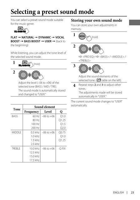 kd-r618 / kd-a615 / kd-r610 instructions - Sonic Electronix