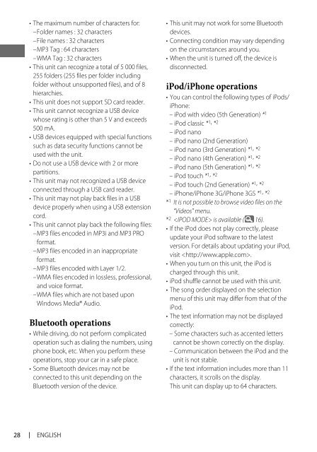 kd-r618 / kd-a615 / kd-r610 instructions - Sonic Electronix