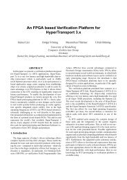 An FPGA based Verification Platform for HyperTransport 3.x