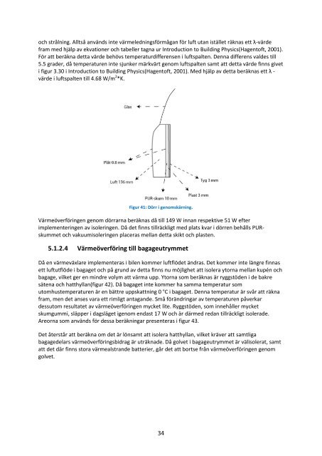 Implementering av passivhusteknik i bilar - Chalmers tekniska ...