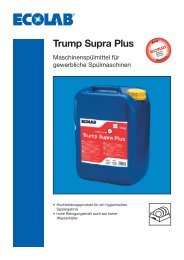 ECOLAB-Trump Supra Plus