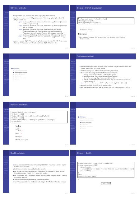 Handout - Fachschaft Mathematik in Bonn