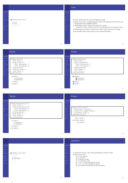 Handout - Fachschaft Mathematik in Bonn