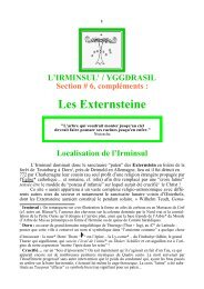 Les Externsteine - Racines et Traditions en Pays d'Europe - Free