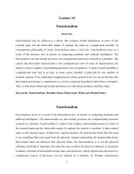 Lecture 14 Functionalism Functionalism - nptel