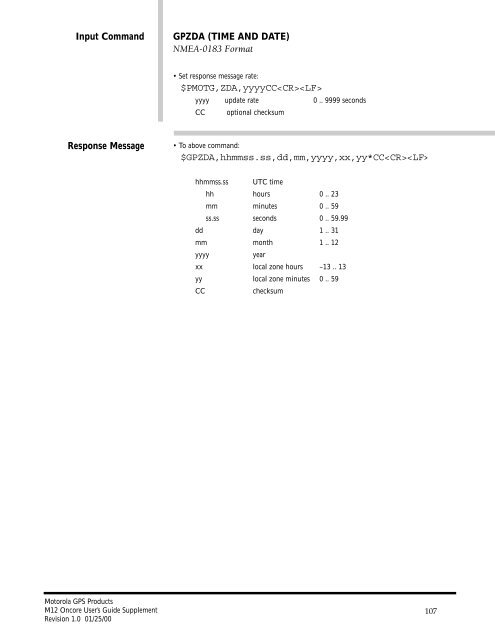 M12 Oncore Users Guide Supplement - deetc - isel