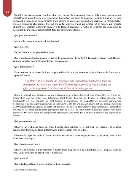 Comment fonctionne le monde - La main à la pâte