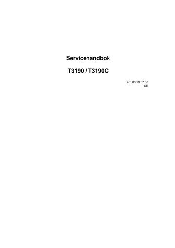 Servicemanual torktumlare - SBC