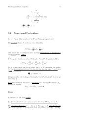 1.2 Directional Derivatives