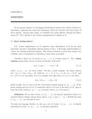 CHAPTER II DIMENSION In the present chapter we investigate ...