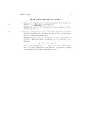 TEST 4 SOLUTIONS–MATH 1102