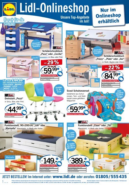 Lidl-Onlineshop - 27.07.-12.08.2013