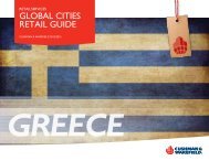 Greece - Cushman & Wakefield's Global Cities Retail Guide