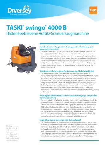 TASKI® swingo® 4000 B
