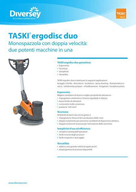 TASKI®ergodisc duo