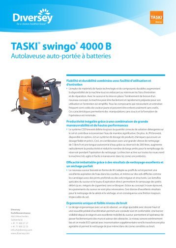 TASKI® swingo® 4000 B