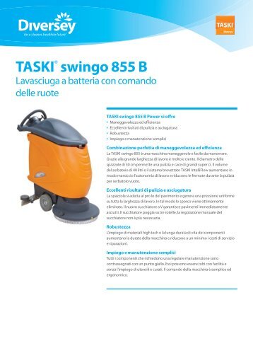 TASKI® swingo 855 B UK Master Version UK Master Version