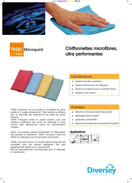 Chiffonnettes microfibres, ultra performantes