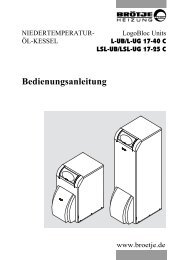 Installationshandbuch - Brötje