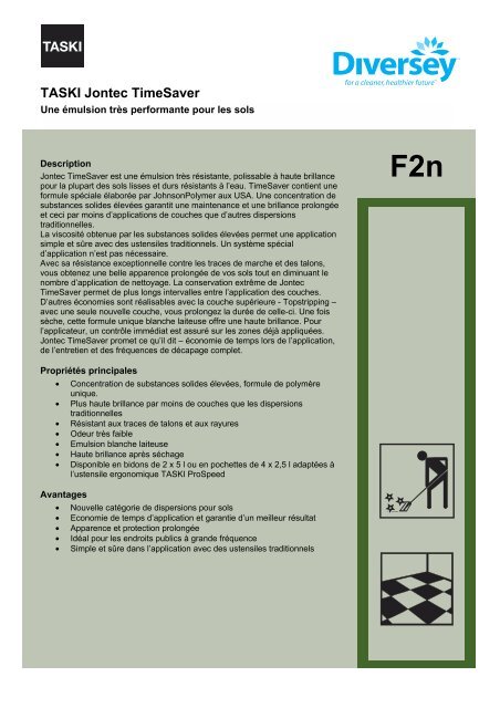 F2n TASKI Jontec TimeSaver