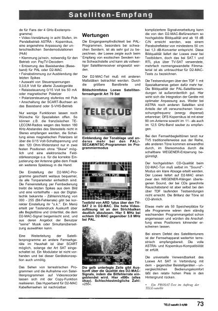 KATHREIN - TELE-satellite International Magazine