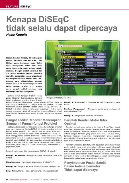 Opini Ahli + - TELE-satellite International Magazine