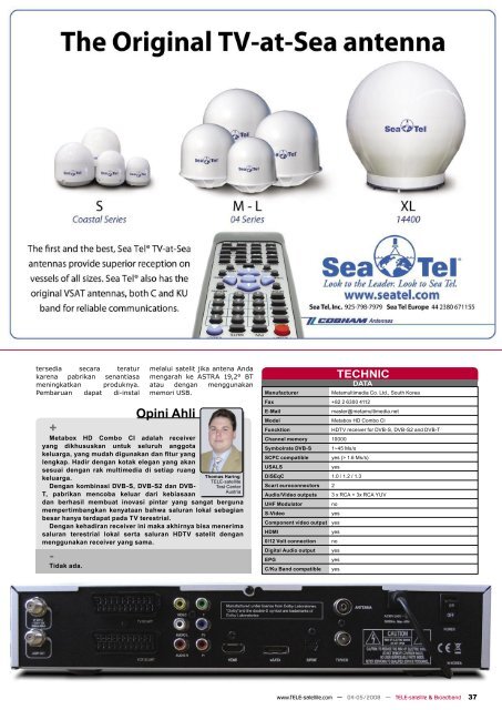 GT-SAT - TELE-satellite International Magazine