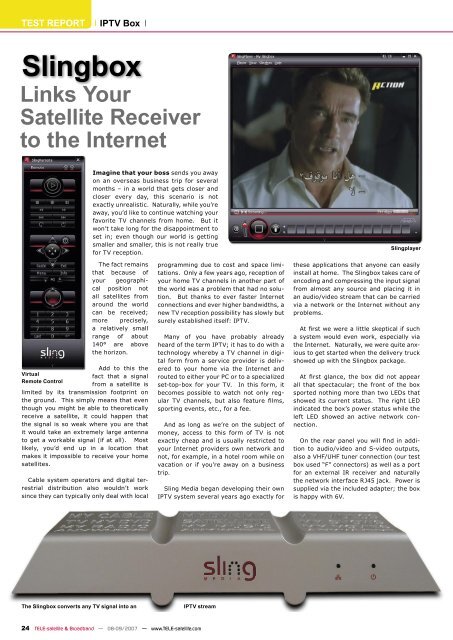 Small&Solid - TELE-satellite International Magazine