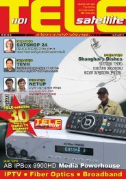 Telesatelite Tele Satellite International Magazine Telesatelite Tele Satellite International Magazine