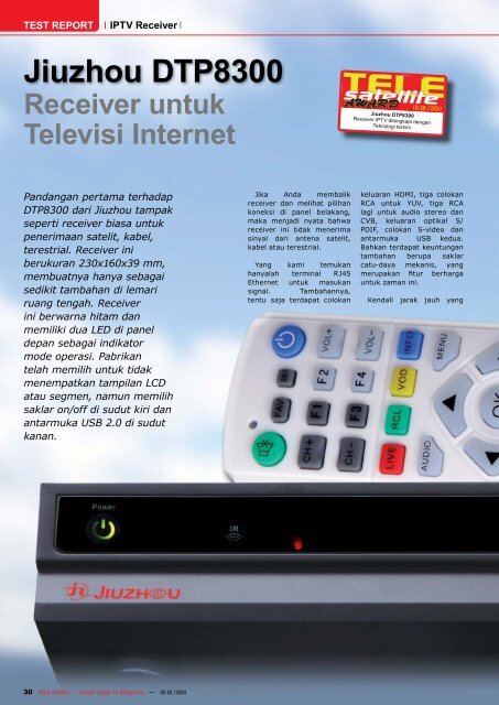 TELEsatelit - TELE-satellite International Magazine