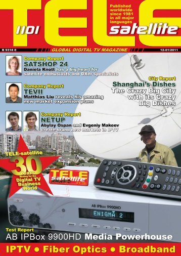 TELE-satellite International Magazine