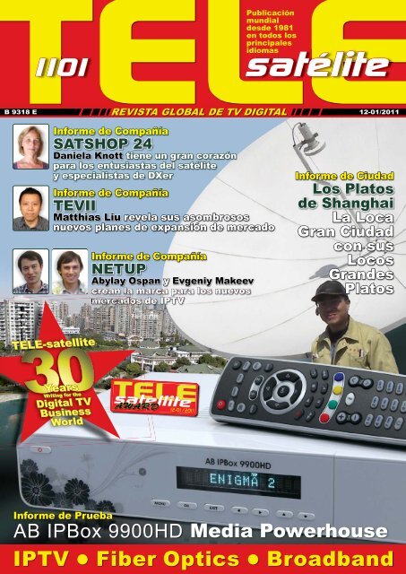 TELEsatélite - TELE-satellite International Magazine
