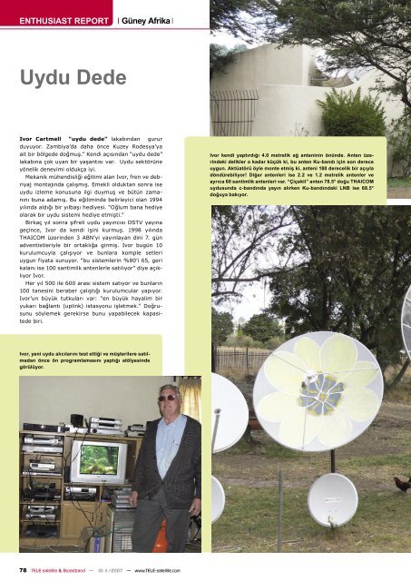 Uzman Görüşü + - TELE-satellite International Magazine