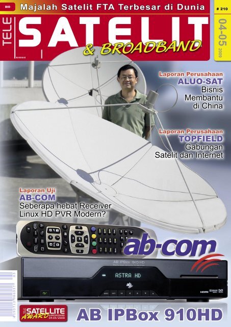 SatcoDX - TELE-satellite International Magazine