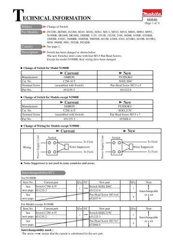 ECHNICAL INFORMATION