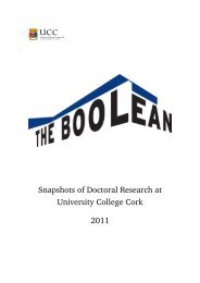 PDF of issue 2011 - Research Services - University College Cork