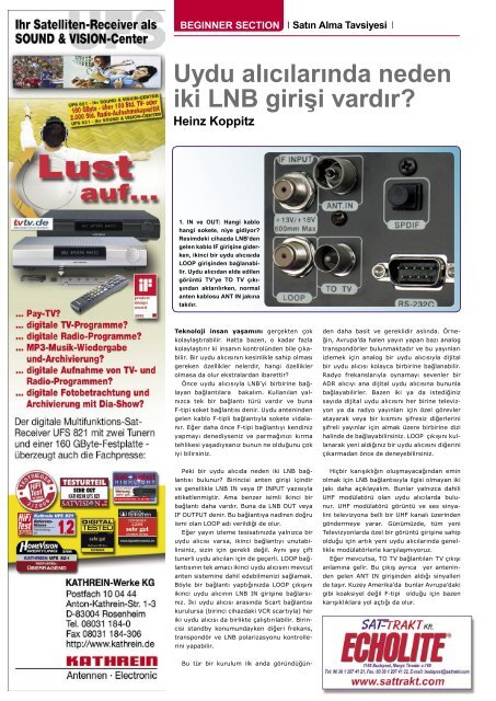 HDTV CI ALICISI - TELE-satellite International Magazine