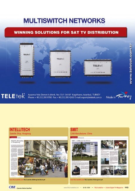 TELEsatélite - TELE-satellite International Magazine