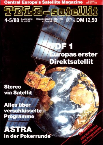 Satelliten Markt - TELE-satellite International Magazine