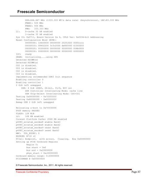 P4080 PCIe Adapter SDK User Guide Production Release