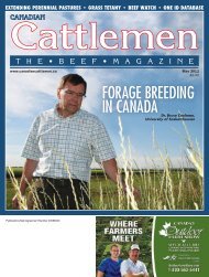 FORAGE BREEDING IN CANADA