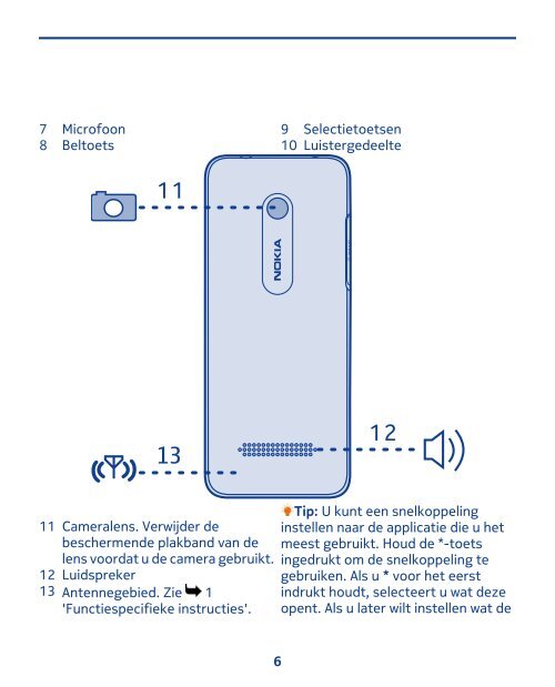 Gebruikershandleiding Nokia 206